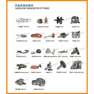 Benzingenerator-Ersatzteile DC-Generator-Motor 12V